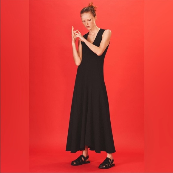 Zara Dresses & Skirts - Limited edition black maxi dress NWT